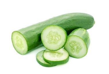 Pepino, un vegetal muy parecido al apio.