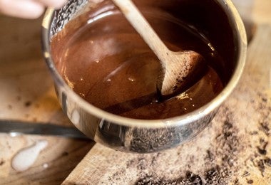 Termómetro de cocina para temperar chocolate