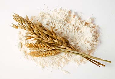 Uno de los tipos de harina más comunes es la harina de trigo