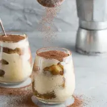 Tiramisú en vaso