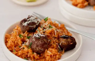 Albóndigas con arroz