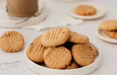 Galletitas de leche condensada y café