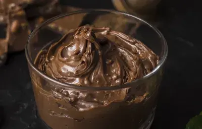 Mousse de chocolate con leche