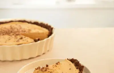 Tarta de mousse de café