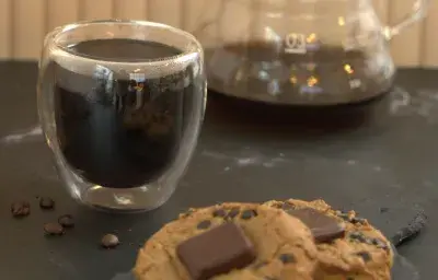 Cookies de café y chocolate