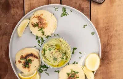 Arepas de papa y queso