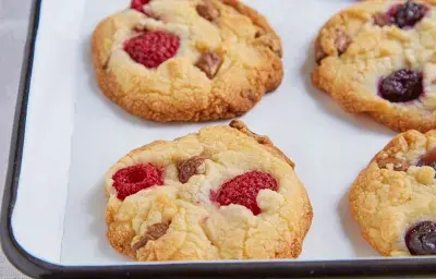 Galletitas de Chocolate y Frambuesa