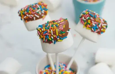 Cake Pops de Malvaviscos