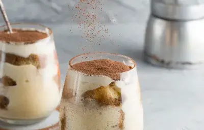 Tiramisú en vaso