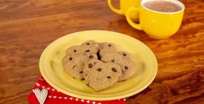 Galletas de avena con chocolate