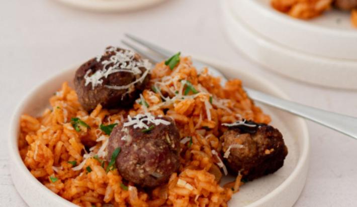 Albóndigas con arroz