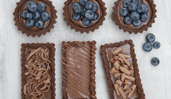 Tarteletas de Chocolate