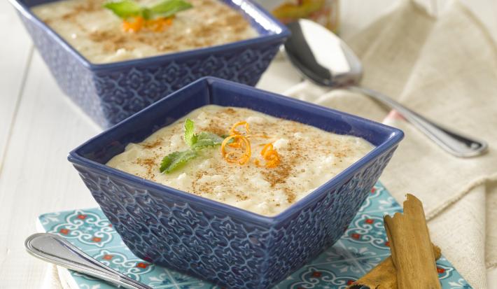 Arroz con Leche al café y canela