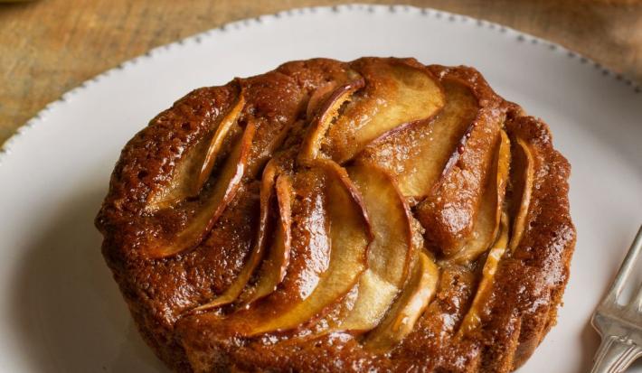 Postre rápido de manzana