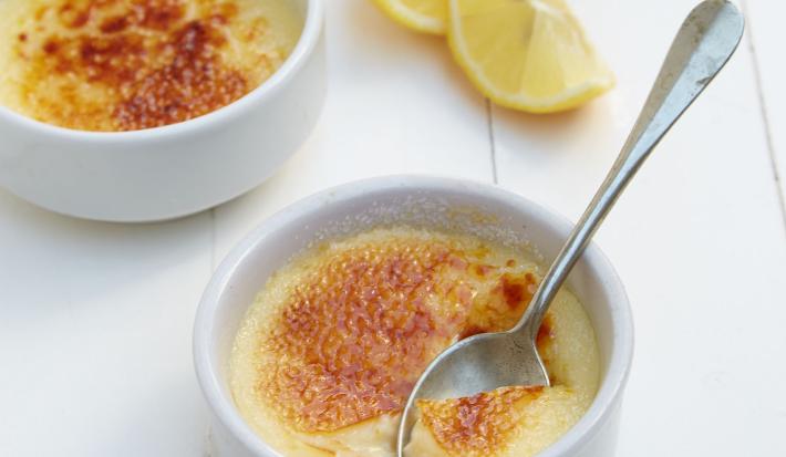 Créme Brûlée al limón