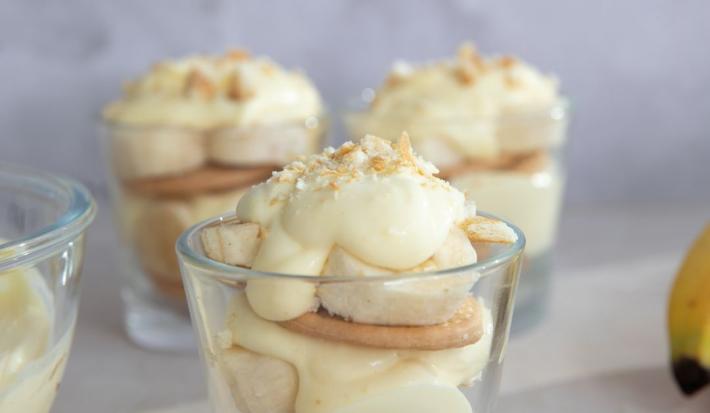 Pudding de banana