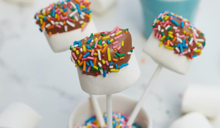 Cake Pops de Malvaviscos