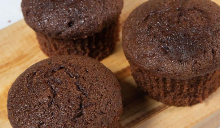 Muffins de chocolate